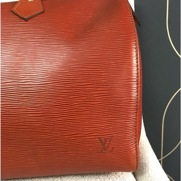 Authentic Louis Vuitton Kenya Speedy 35 bag brown Epi leather - Picture 3 of 16
